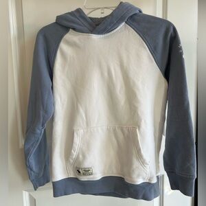 Abercrombie Kids Boys Blue and White Hoodie
